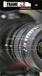 Mobile Screenshot of frameitproductions.com